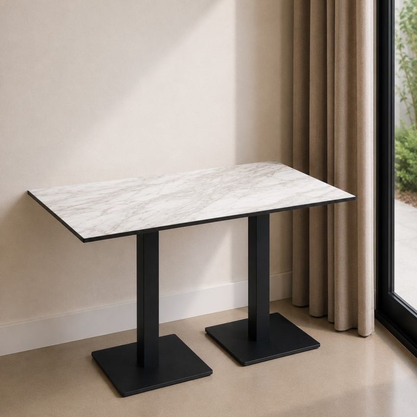 Restorano stalas BT 140 su metaline koja